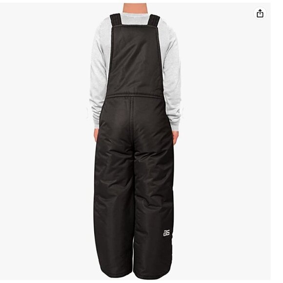 Arctix Chest High Snow Bib Overalls Black - Picture 3 of 16